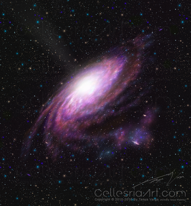 Rosea-Galaxy Rosea Galaxy
